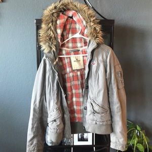 Hollister Coat with hood